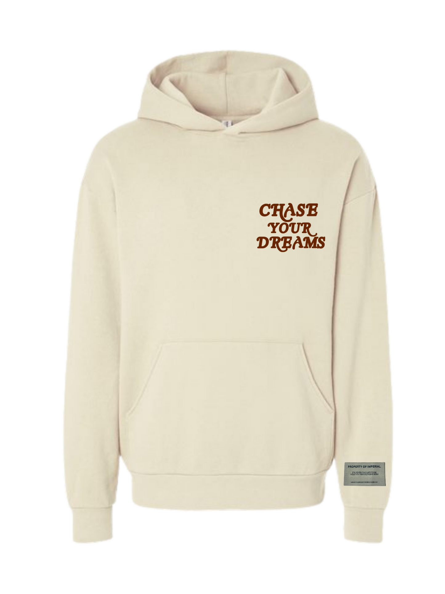 Chase Your Dreams Hoodie- Brown/ Hunter