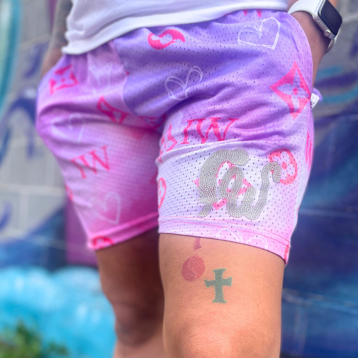 Imperial Graffiti Shorts- Fairy Dust/Multi
