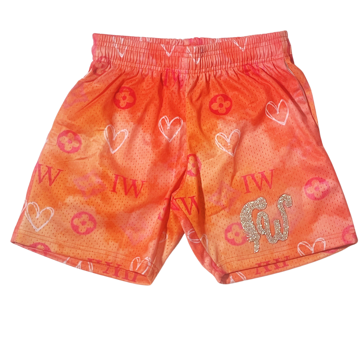 Imperial Graffiti Shorts- Moon Dust/Multi