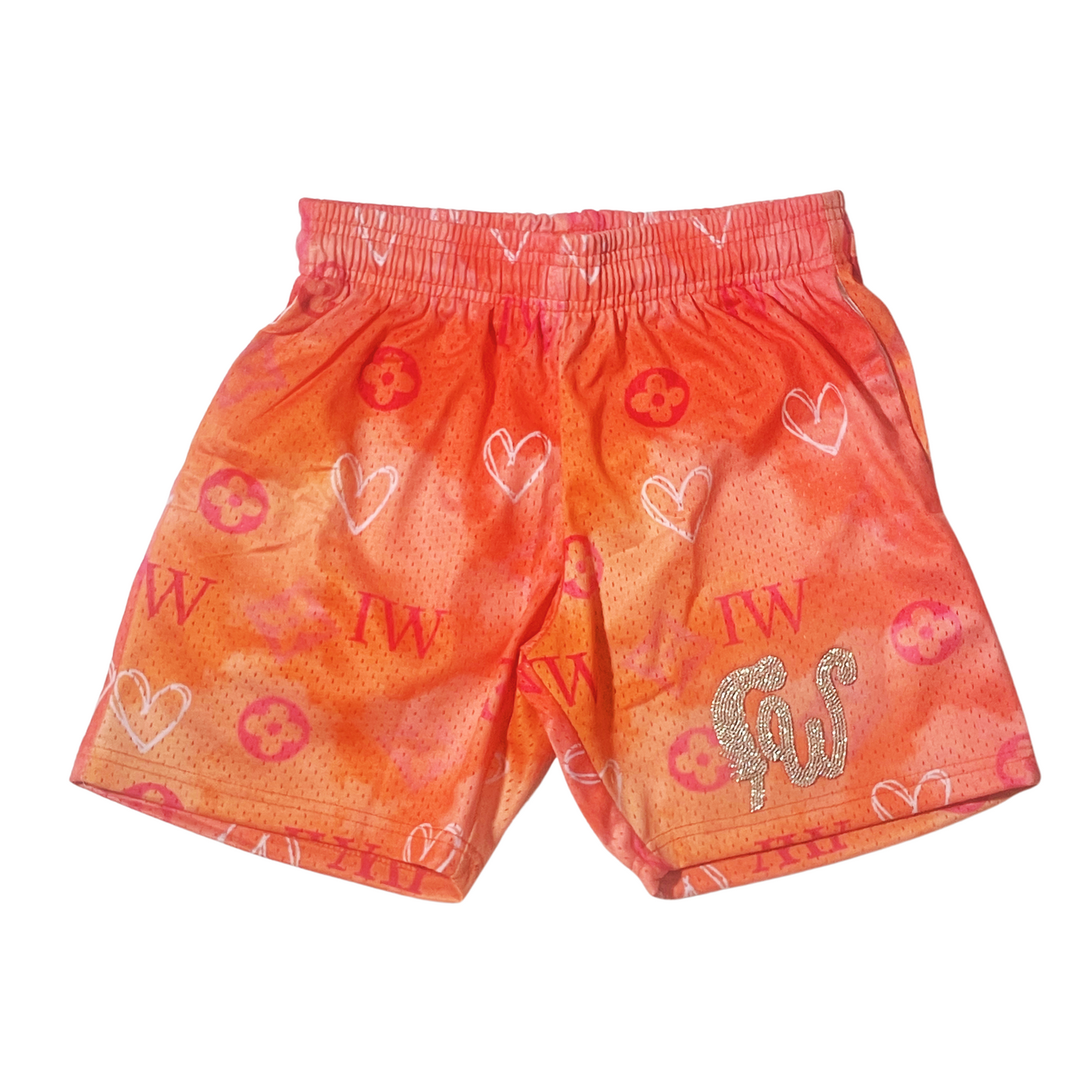 Imperial Graffiti Shorts- Moon Dust/Multi