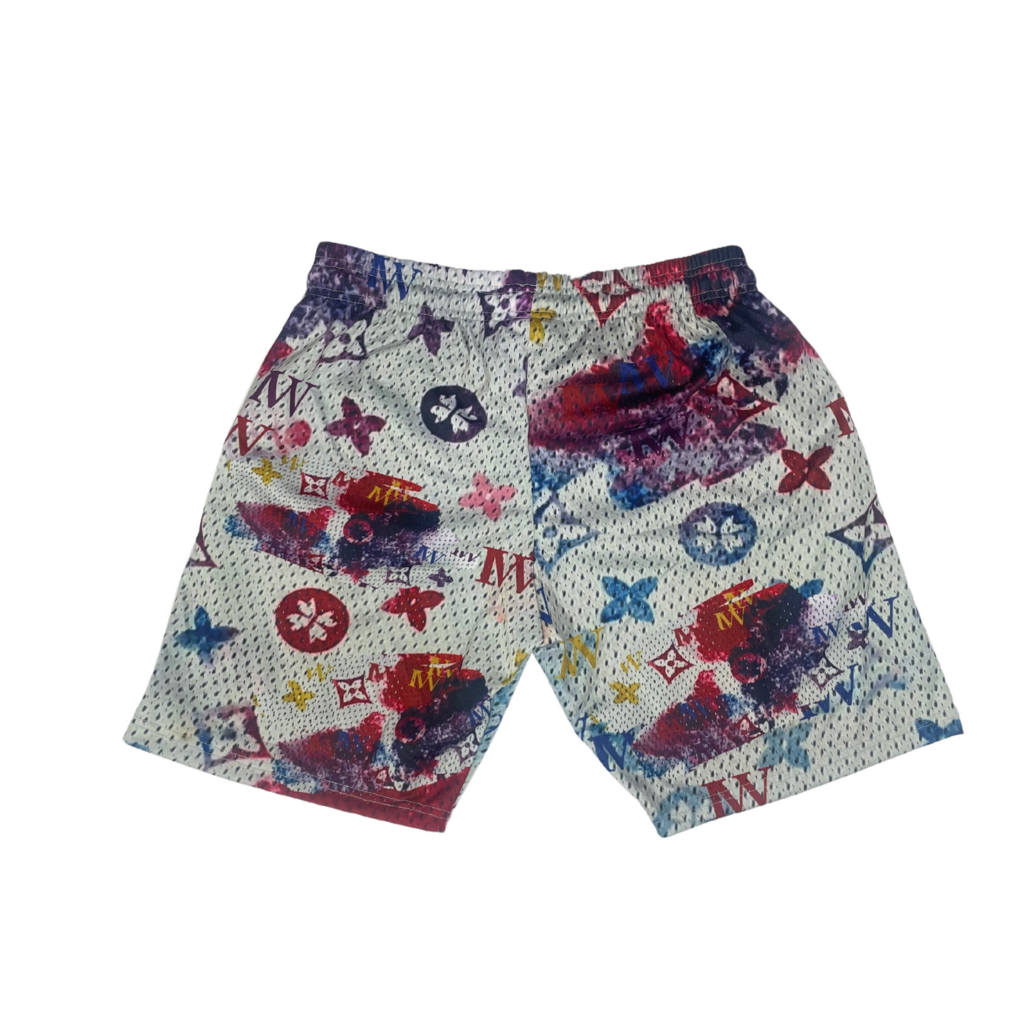 Imperial Graffiti Shorts- Off White/Multi