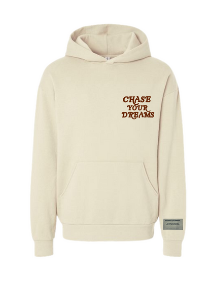 Chase Your Dreams Hoodie- Brown/ Hunter