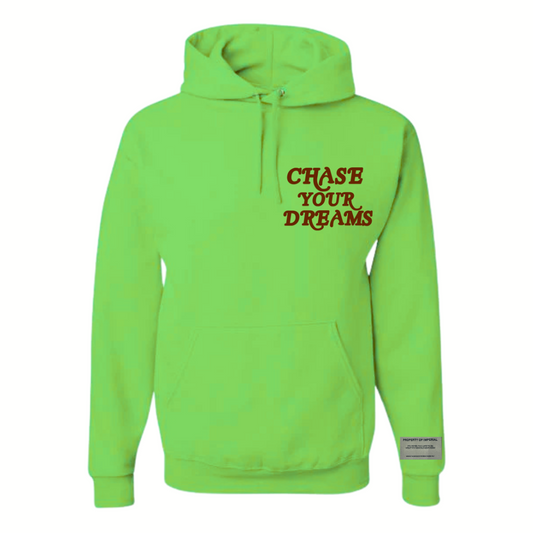 Chase Your Dreams Hoodie- Brown/Blue