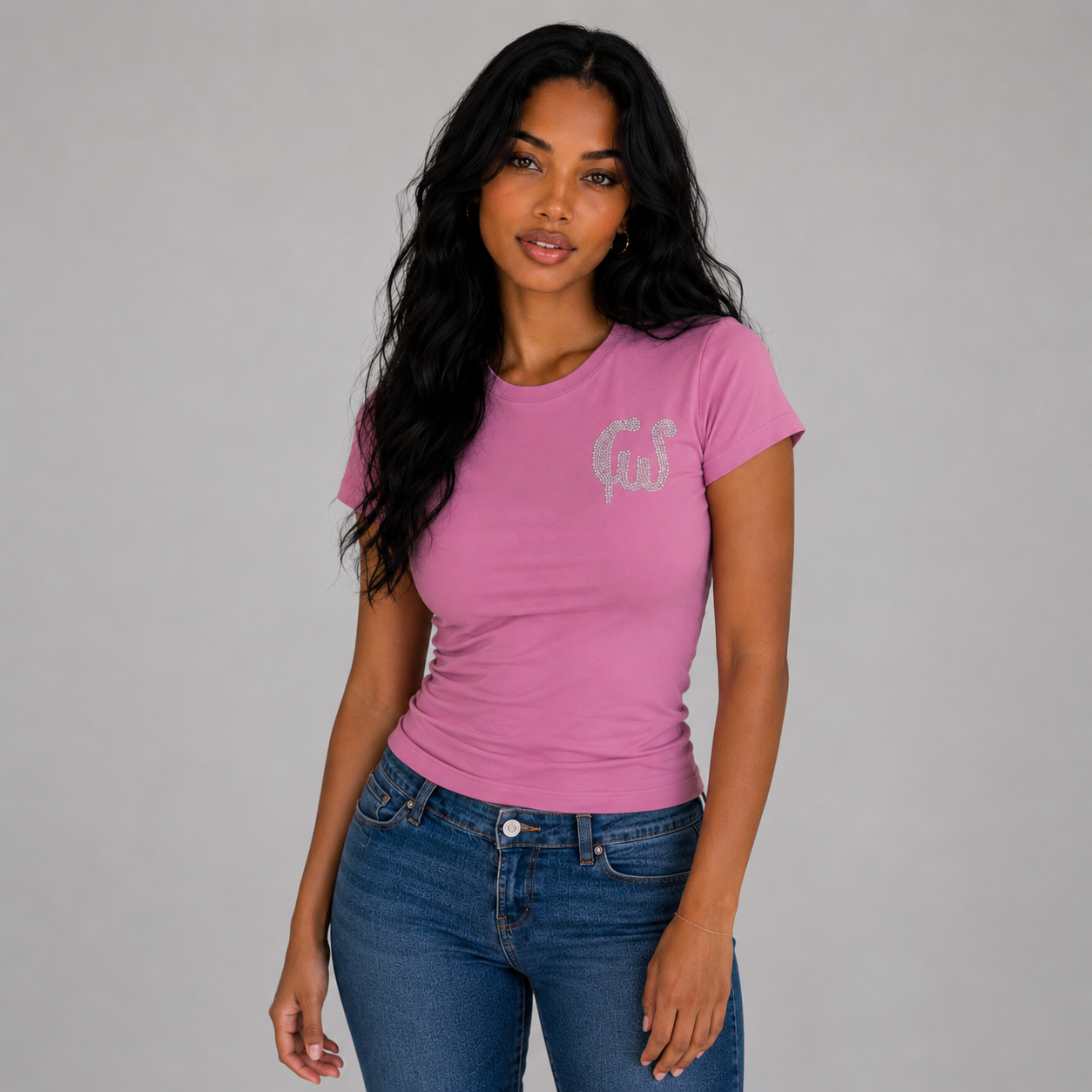 IW Diamond T-shirt- Lilac