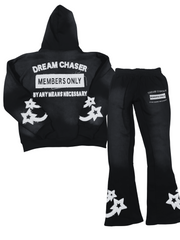 Chase Your Dreams Jogger Set ( Members Only) - Black Grunge