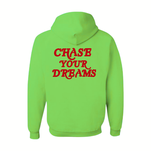 Chase Your Dreams Hoodie- Brown/Red