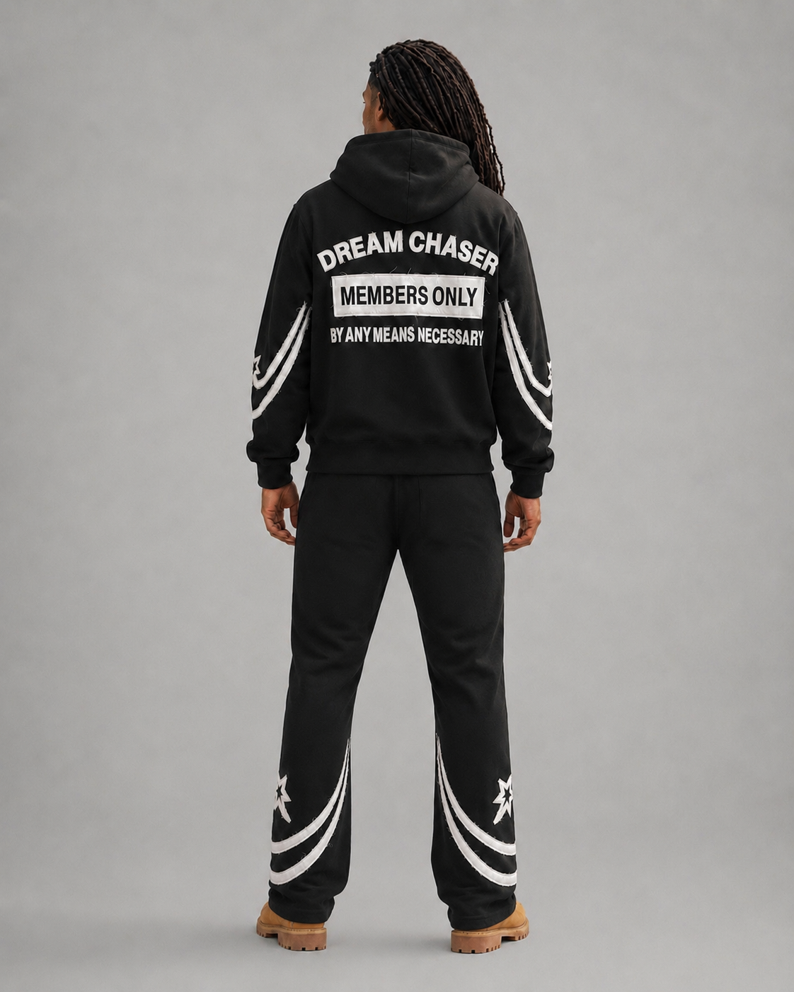 Chase Your Dreams Sweatsuit- Black