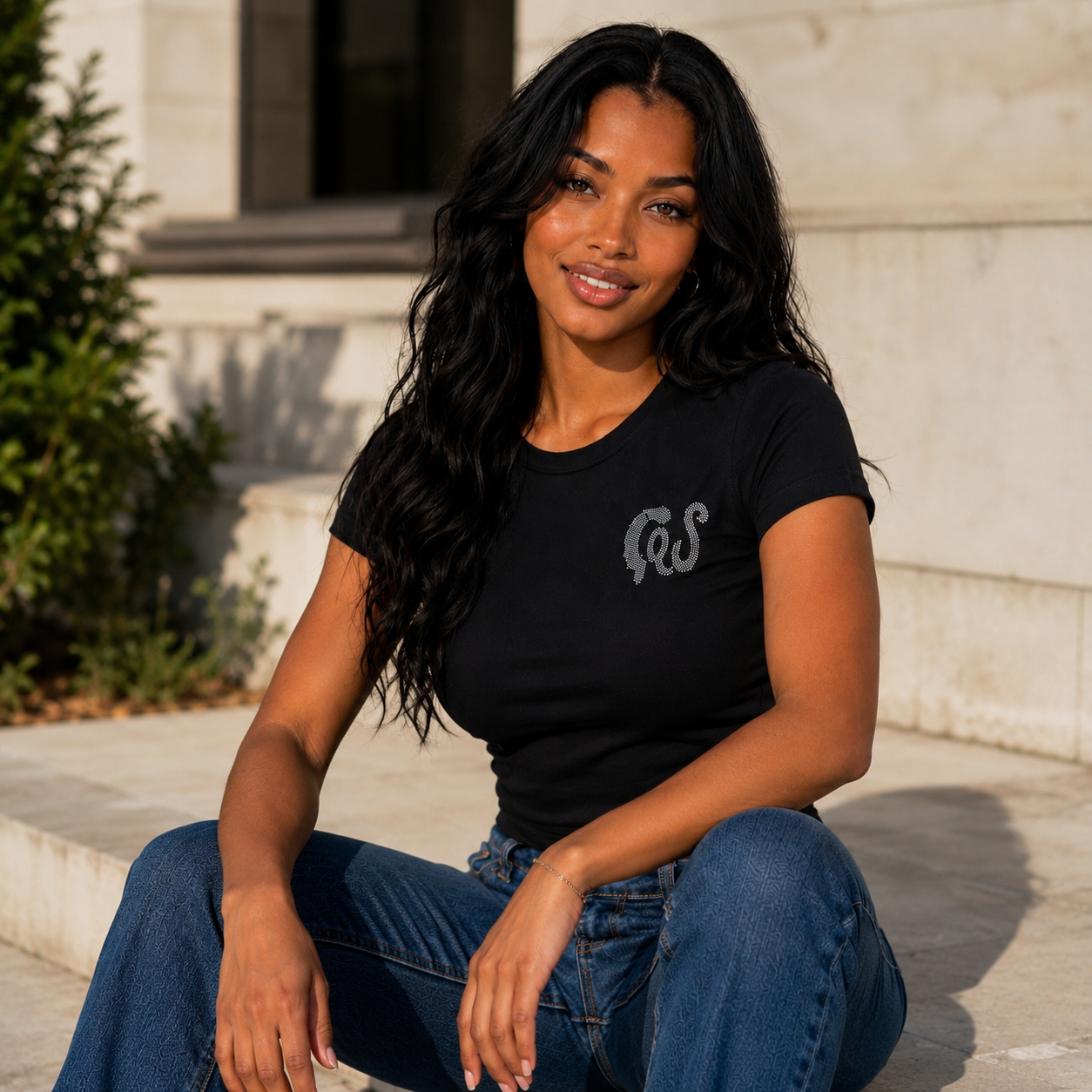 IW Diamond T-shirt-Black