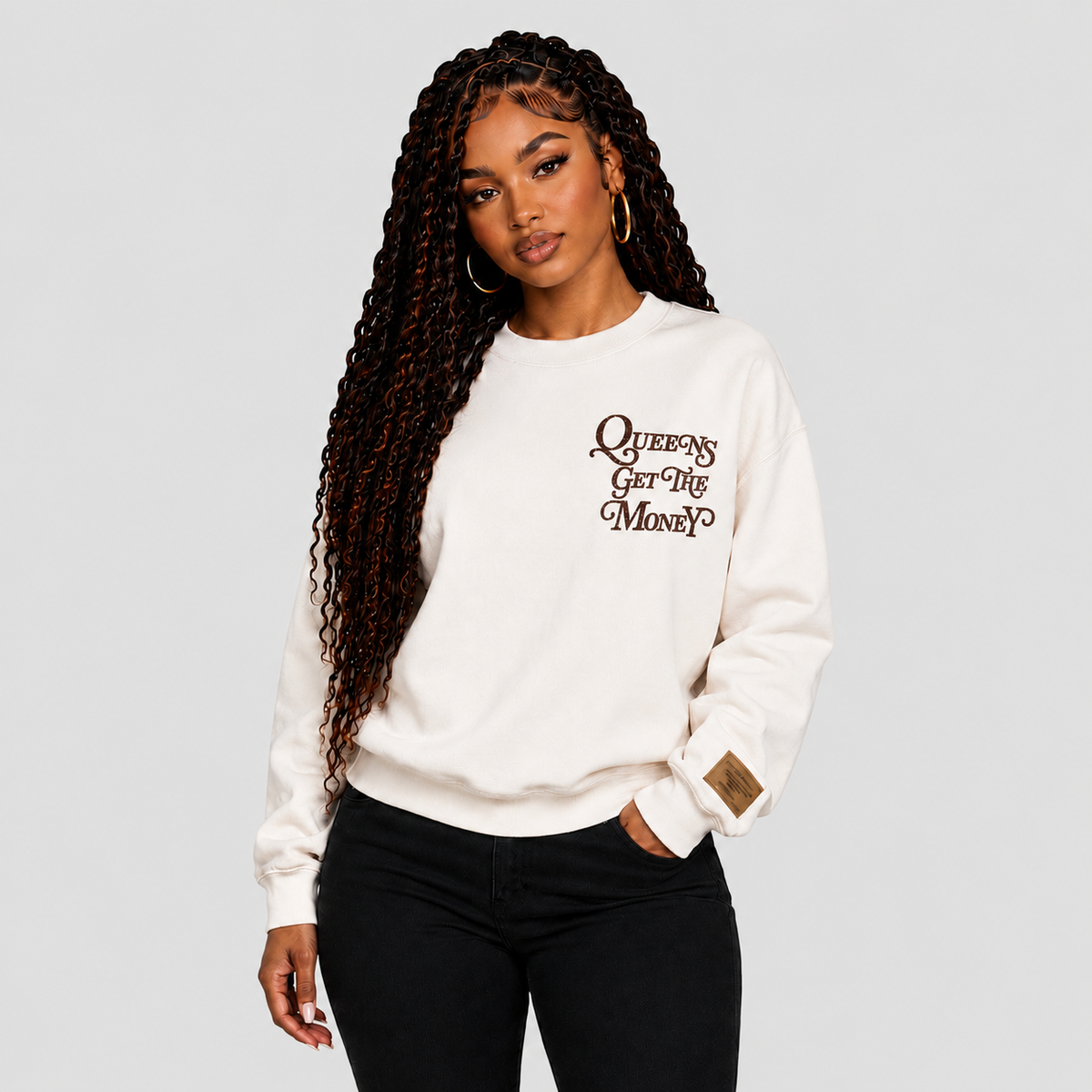 Queens Get The Money Pullover